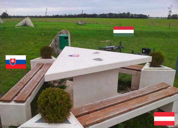 Словакия, Австрия и Венгрия граница, интересно, познавательно, страны, факты
