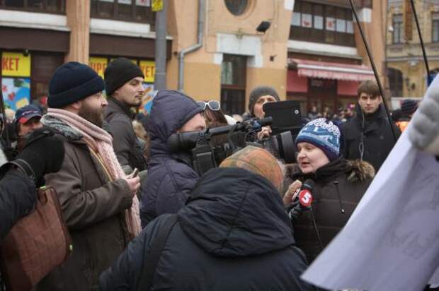 Киевляне за чистый город и против фашистов