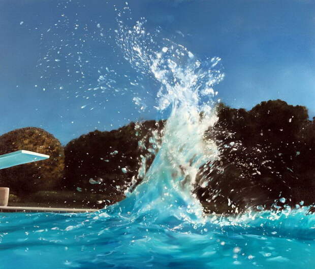 Плавающие женщины: картины Eric Zener