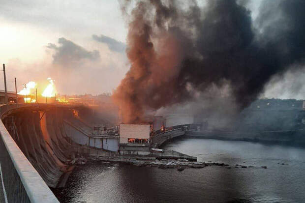 В Днепропетровской области Украины повреждена энергетическая инфраструктура