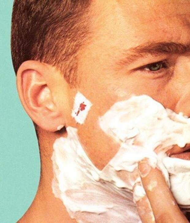14. Порезы во время бритья «вылечит» бальзам для губ, будь то порезы на лице, на ногах или в любом другом месте.
