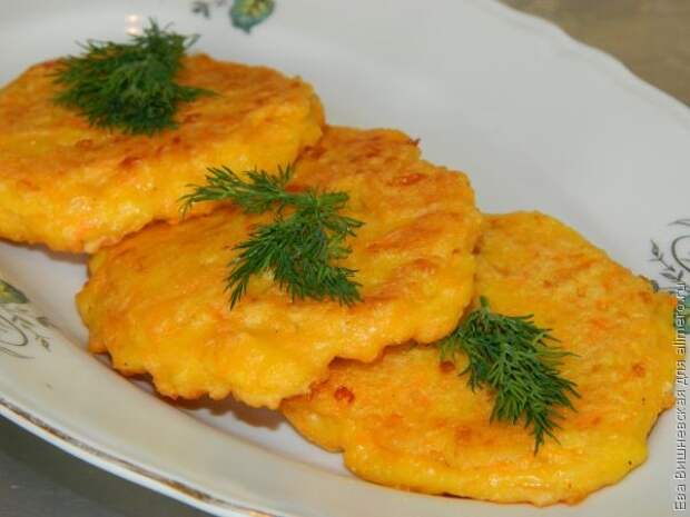 Морковные драники Морковные драники