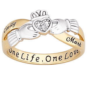 Кладдахское кольцо (Claddagh ring) – традиционное ирландское украшение