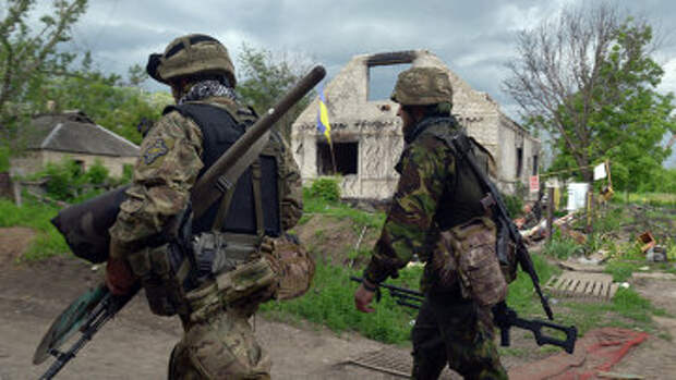 Украинские военнослужащие, Архивное фото