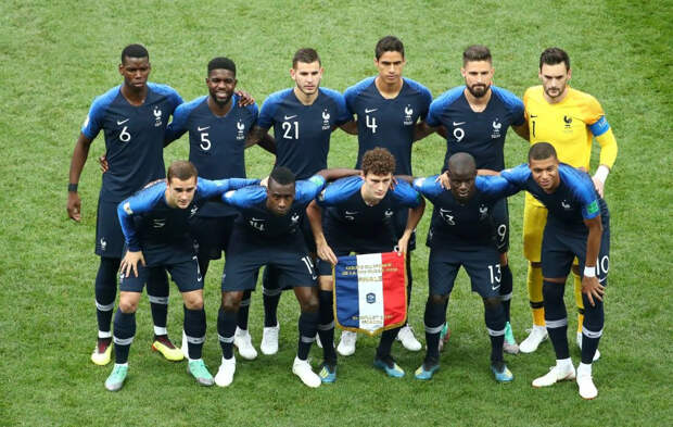 команда Франции