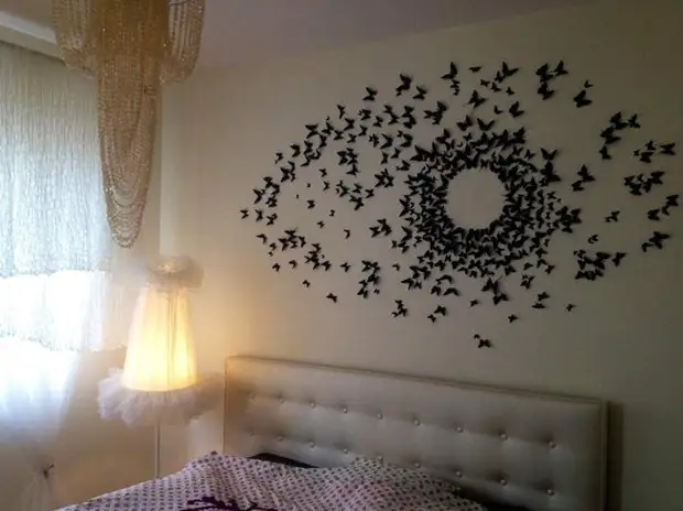 Декор стен в спальне - фото лучших идей по декорированию стен своими руками