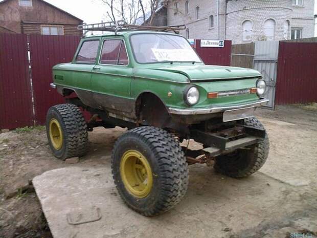 Интересные экземпляры тюнинга отечественных авто