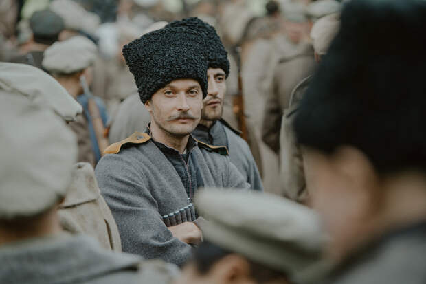 На съёмках сериала «Хроники русской революции»