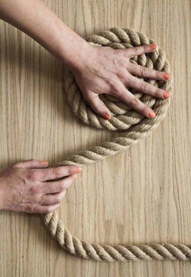 коврик из каната