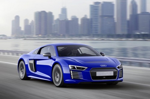 Audi R8 e-tron piloted driving concept
