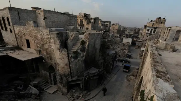 Террористы обстреляли реактивными снарядами районы в Алеппо