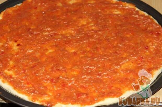 Рецепт тонкого теста и соуса для итальянской пиццы.
