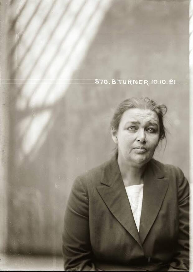 Портреты преступников 1910-1930-х годов