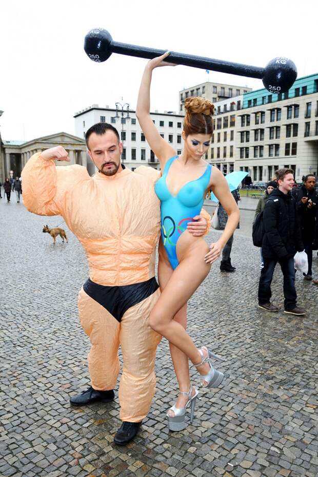 Micaela Schaefer Olympia themed photo shoot Micaela Schaefer Olympia themed photo shoot