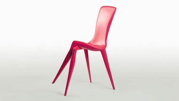 Розовый женский стульчик