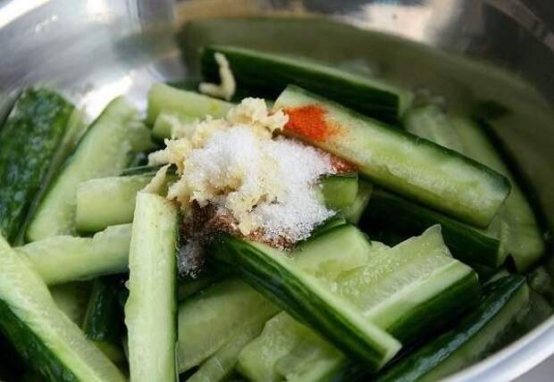 ОГУРЦЫ С МЯСОМ ПО КОРЕЙСКИ фото 6 ОГУРЦЫ С МЯСОМ ПО КОРЕЙСКИ фото 6