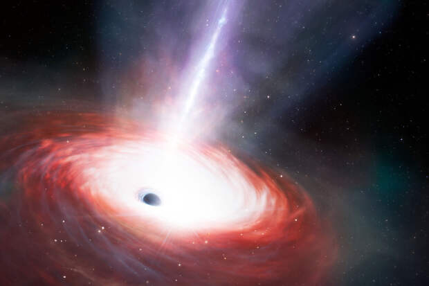 Черная дыра с энергией в 100 трлн раз мощнее "Звезды смерти" озадачила ученых