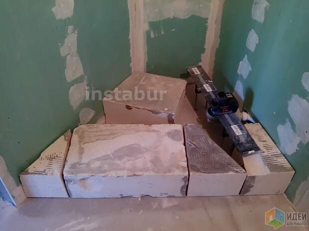 Подиум для душевой кабины своими руками Подиум для душевой кабины своими руками