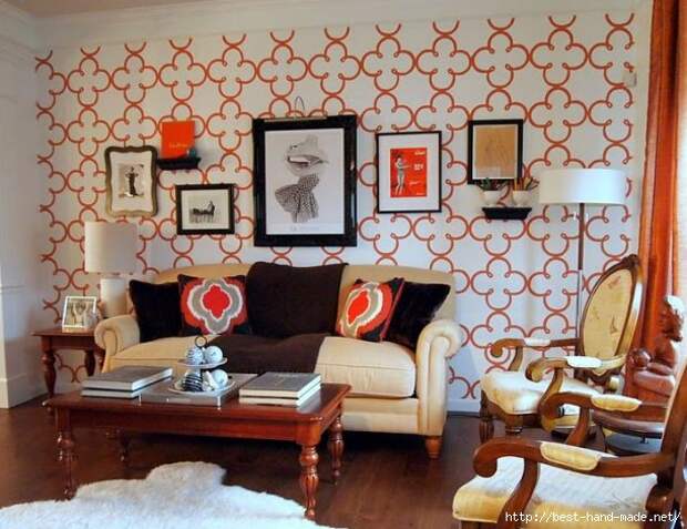 stenciled-wall-in-living-room-LoveYourRoom-611x471 (611x471, 191Kb)