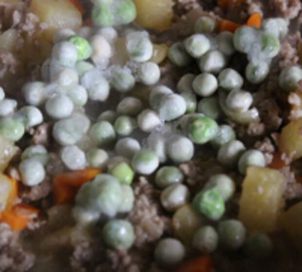 Рис с овощами и мясным фаршем