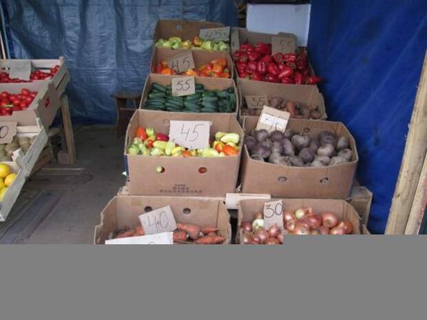 Последствия продуктовой блокады Крыма в Симферополе (17 фото)