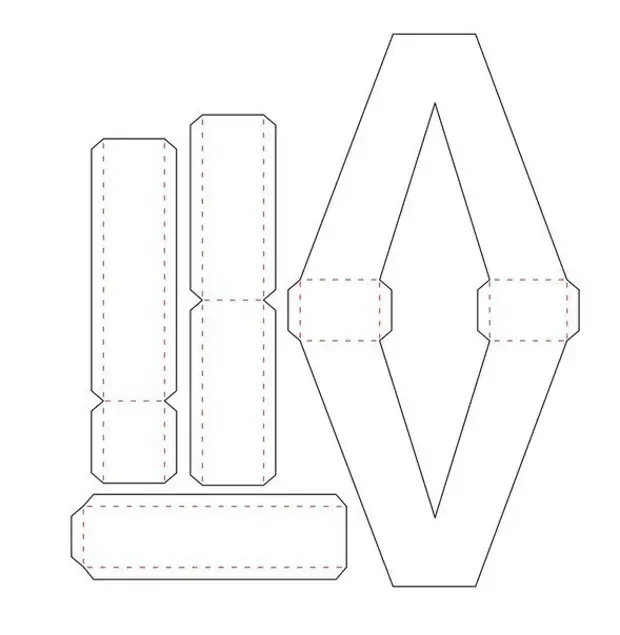 Объемные буквы из бумаги своими руками схемы шаблоны