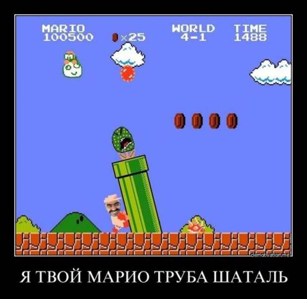Демотиваторы это не просто прикольные фотки, но еще и множество смешных подписей.