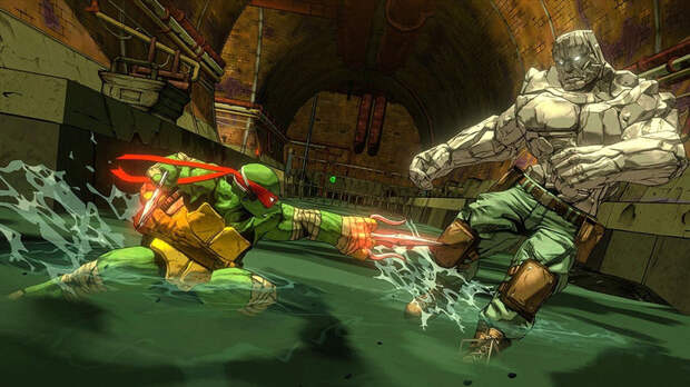 Скриншоты из неанонсированной игры о «Черепашках-ниндзя»