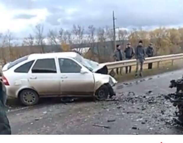 В чудовищной дорожной аварии в Мордовии погибли 4 человека