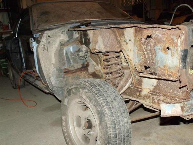 Восстановление Ford Mustang 1969 ford, mustang, авто, восстановление, реставрация