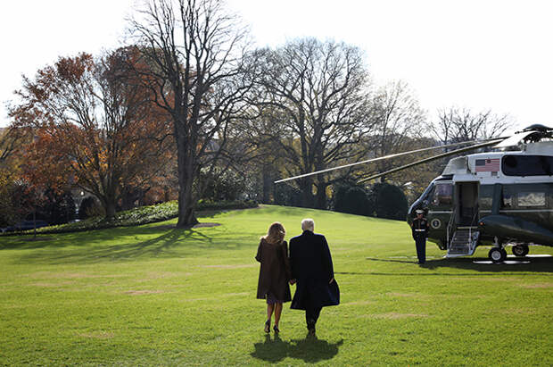 Мелания и Дональд Трамп