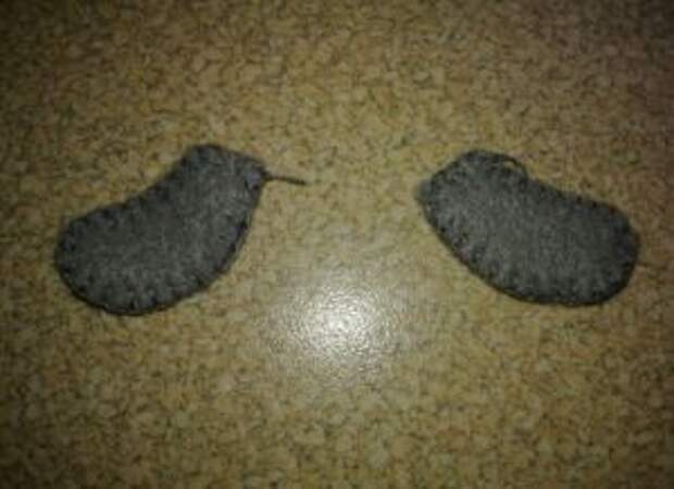 Барашек из фетра 12