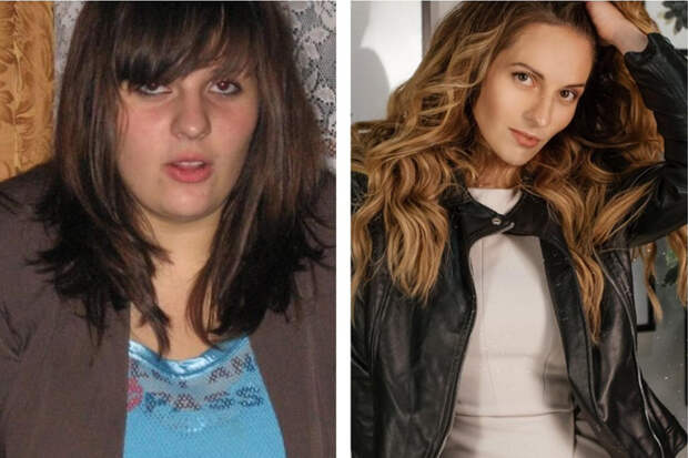 Наталья Щербинина до и после похудения
