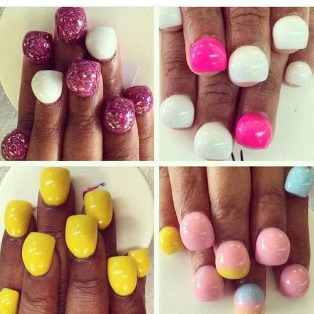 Bubble nails – новая безумная мода на круглые объемные ногти Bubble nails, объёмнеы ногти, мода на круглые объемные ногти