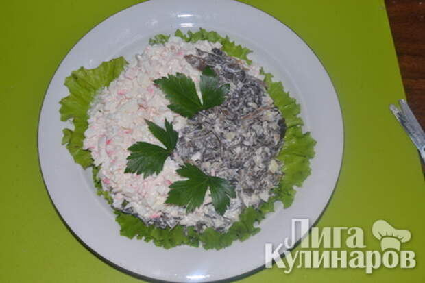 Салат из морской капусты "Дальневосточный"