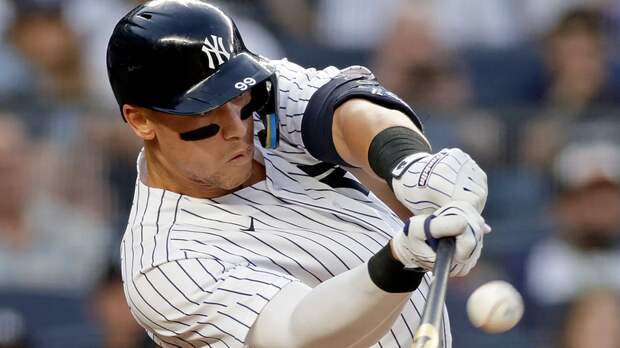 Aaron Judge home run swing