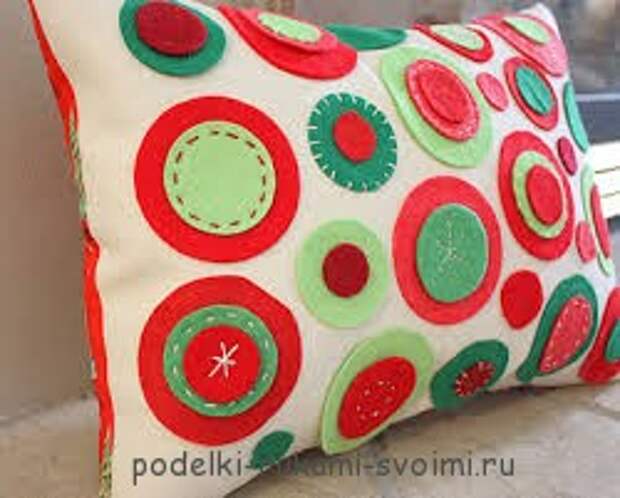 подушки своими руками 