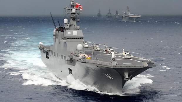 Вертолетоносец проекта «Хюга» морских сил самообороны Японии