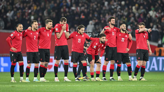 Сборная Грузии забила свой первый гол в истории на Евро