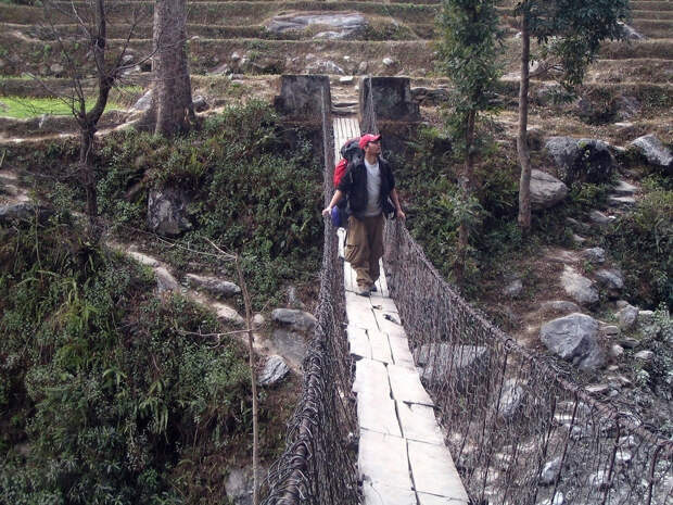 Подвесные мосты не для слабонервных Insane Hanging Bridges 16 Подвесные мосты не для слабонервных
