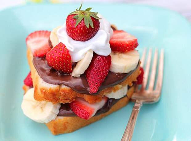 Аппетитные фруктовые десерты (27 фото)