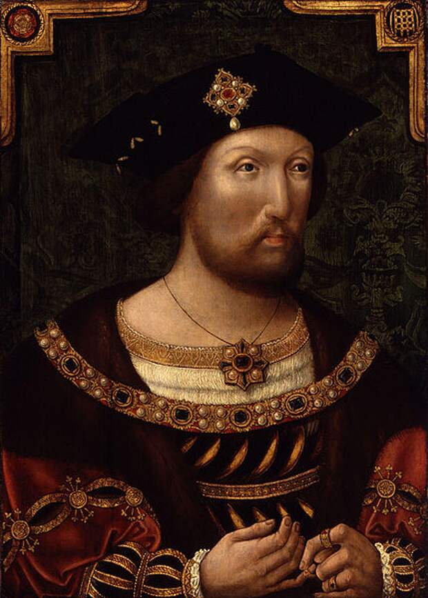 Портрет Генриха VIII примерно 1520 г.
