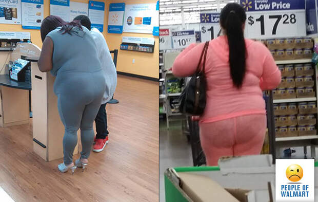 Экстравагантные покупатели Walmart (28 фото)