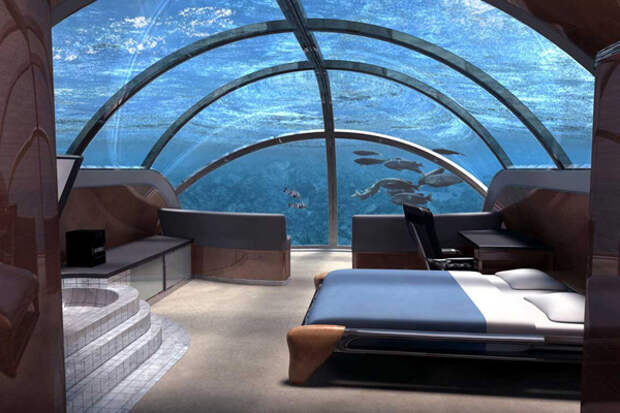 Подводный отель Poseidon Undersea Resort