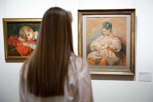 В Третьяковке открылась выставка пастели из фондов графики XVIII — начала XX века