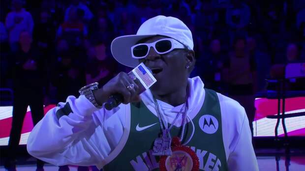Flavor Flav National Anthem Milwaukee Bucks