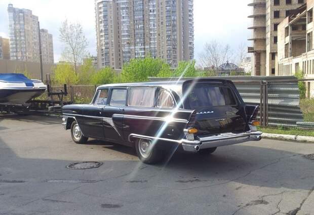 Редчайший универсал ГАЗ-13С: «Черная врачиха» авто, история