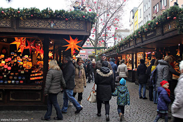 Рождественские базары в Кельне