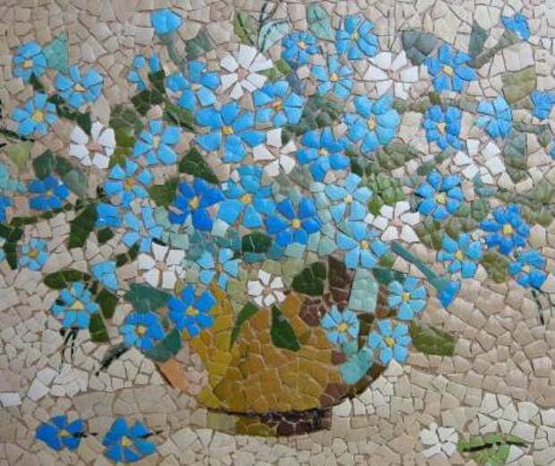 Мозаика из яичной скорлупы - прибыльное искусство