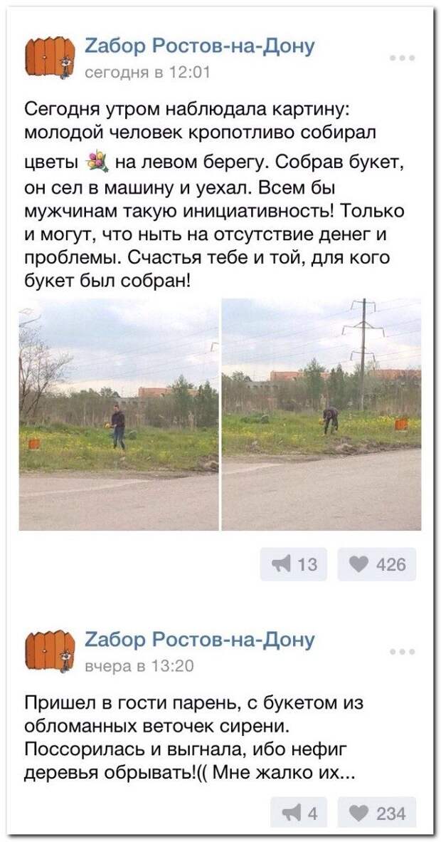 Комментарии из соцсетей